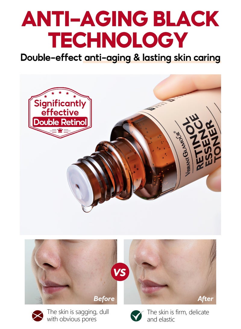 فايبرنت جلامور تونر مرطب غني بالريتينول يتغلغل بعمق ويقلل من ظهور الخطوط الدقيقة والتجاعيد 100 مل - Image 3