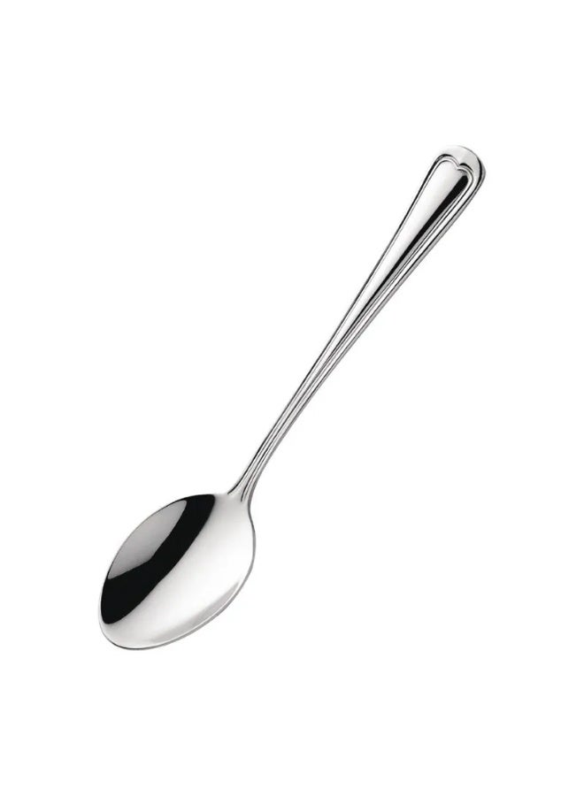 Amefa Elegance Teaspoon 18/10 Stainless Steel Set of 12 Silver Dessert & Tea Spoons | Premium Dutch Cutlery Forged from One Piece | Rust-Resistant Polished Finish | Classic Haags Lofje Design | Dishwasher Safe | Daily Home Use, Tea, Coffee, Dessert, Sugar, Catering, Hotels, Restaurants | Ergonomic Handle | Long-Lasting Weight Balanced Spoon | High-Quality Stainless Steel Teaspoon for Kitchen, Dining Table & Professional Food Service in Saudi Arabia - Image 2