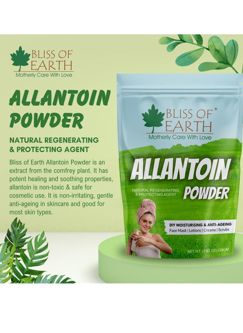 Allantoin Powder For Skin, 226gm, Soothing Skin Care Ingredient