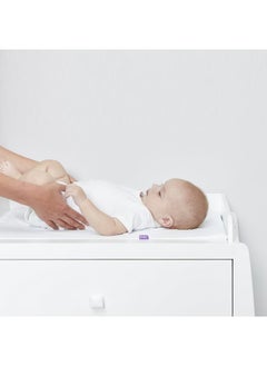 Snuz Kot Changing Unit Mat, Waterproof, Made From Pvc And Foam, Easy To Keep Clean, Infant And Baby, Suitable From 0 To 12 Months , Dimensions 66X44X2 Cm - White  - Image 3