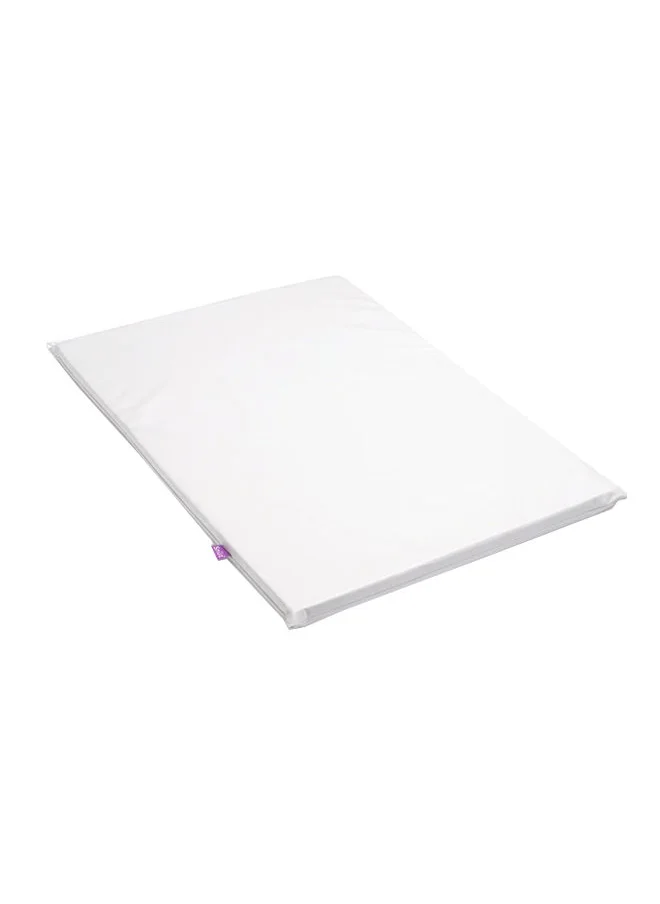 سنوز Kot Changing Unit Mat, Waterproof, Made From Pvc And Foam, Easy To Keep Clean, Infant And Baby, Suitable From 0 To 12 Months , Dimensions 66X44X2 Cm - White