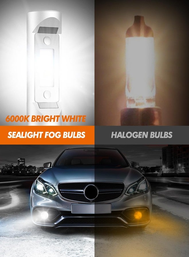 SEALIGHT Off-Road Use Fog Assemblies Bulbs Powersports Fog bulbs, 9007 Fog Bulbs Driving Light, 6000k White, Plug-N-Play, Pack of 2 - Image 2