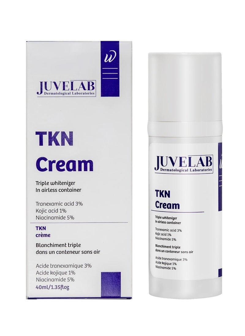 Juvelab TKN Cream for Skin Whitening and Pore Tightening 40ml