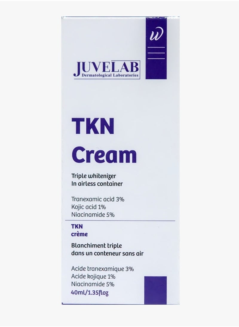 Juvelab TKN Cream for Skin Whitening and Pore Tightening 40ml