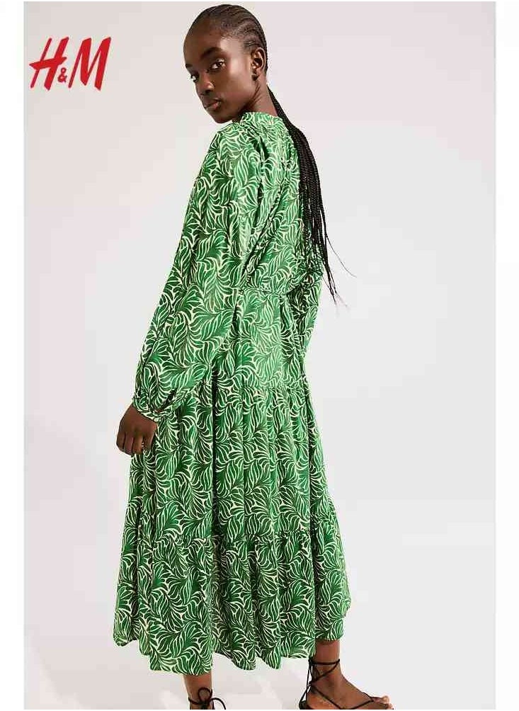 H and M - HM Women's New Loose Lightweight Comfortable And Fashionable Dress - Image 1