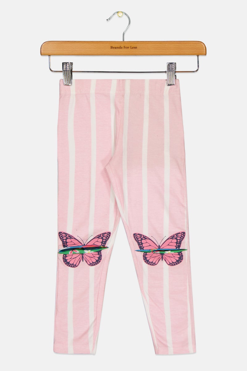 Hamleys Toddlers Girl Graphic Print Leggings, Multicolor - Image 1