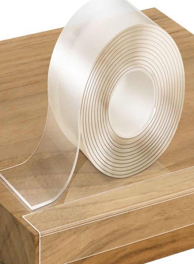 PECMER Baby Proofing Edge Protector-16.4ft Clear Soft Baby Corner Guards -Corner Protectors Child Safety Trim Bumpers for Door Frame Baseboard -Thickness 2mm - Image 1