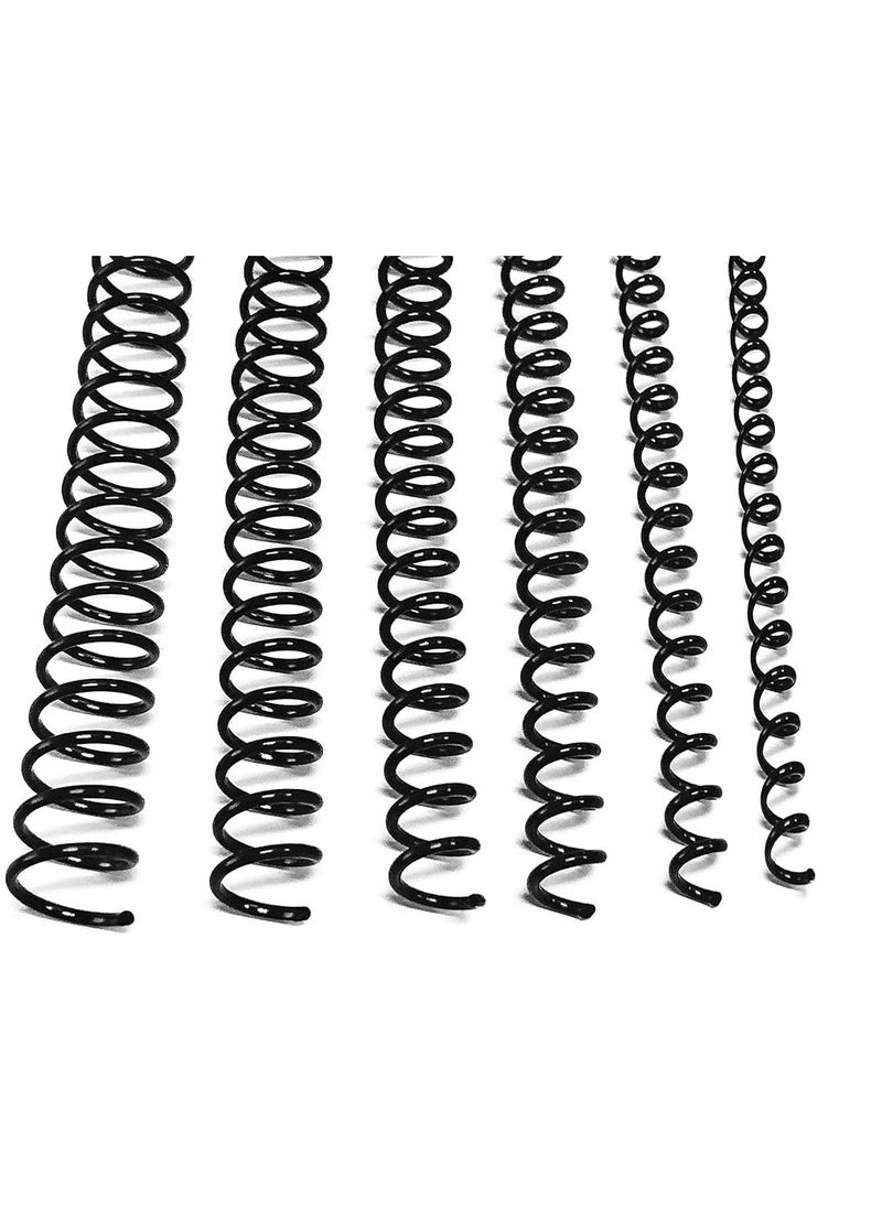 Terabyte PLASTIC BINDING COIL 8MM CLR 1X100  - Image 1