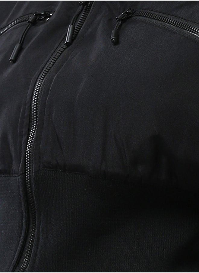 RAVIN Short Bomber Jacket with Elastic Waist  - Image 4