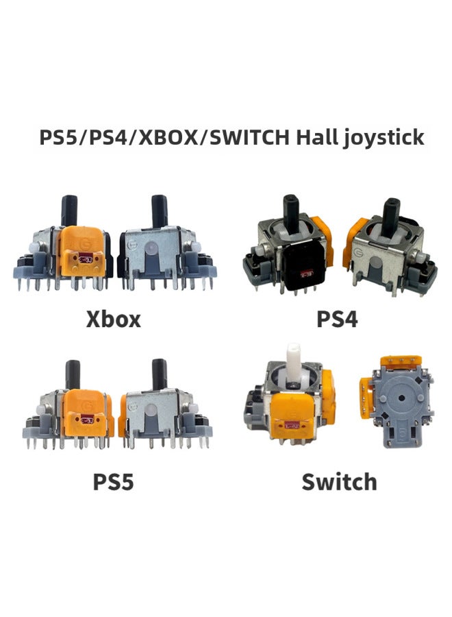 PS4/PS5 Hall Rocker XBOX Hall Electromagnetic Rocker SWITCH Hall Rocker Three Generations Ten Million Life-Product Color:Switch Pro (v4) Single  - Image 2