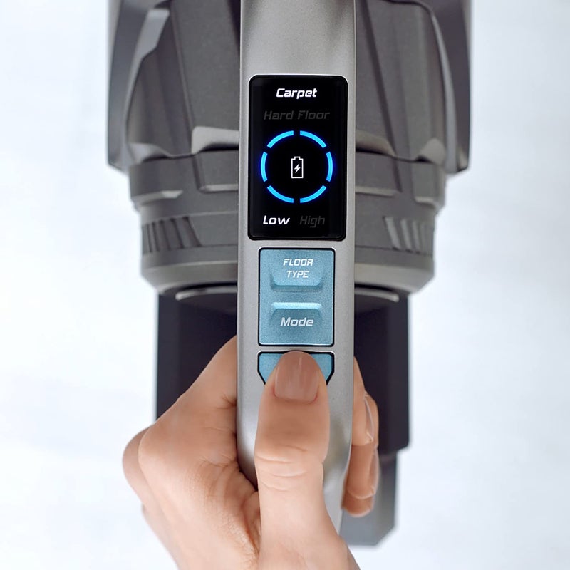 Eureka Lightweight Cordless Vacuum Cleaner, High Efficiency Powerful Motor LED Headlights, Convenient Stick and Handheld Vac, Black - Image 5