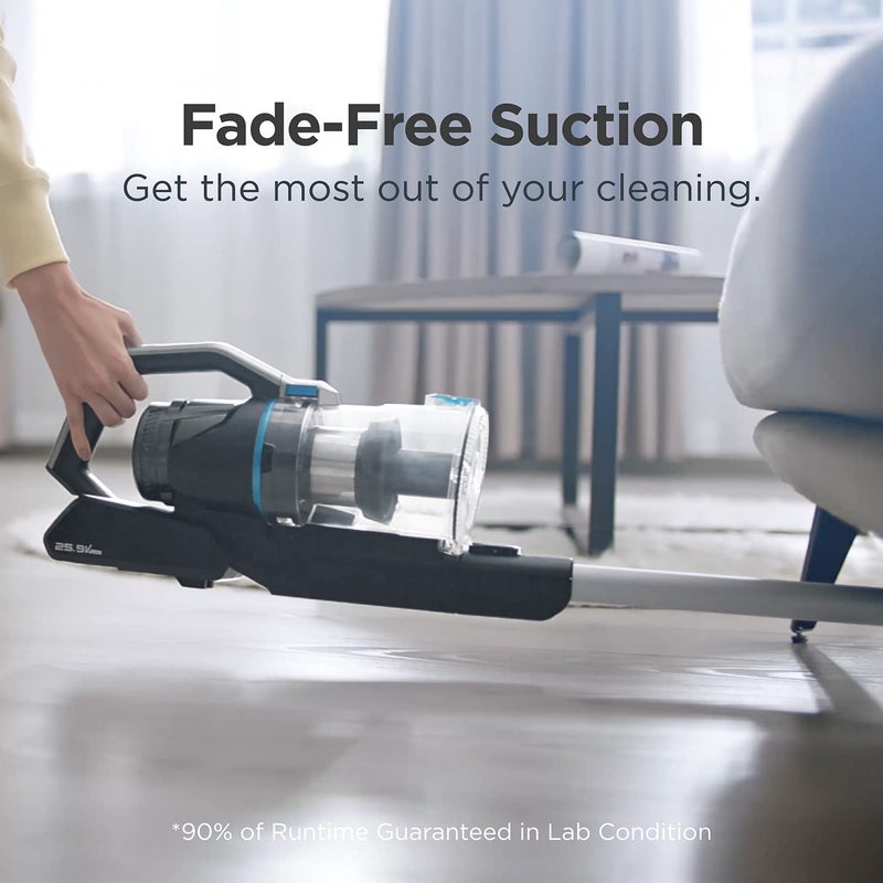 Eureka Lightweight Cordless Vacuum Cleaner, High Efficiency Powerful Motor LED Headlights, Convenient Stick and Handheld Vac, Black - Image 3