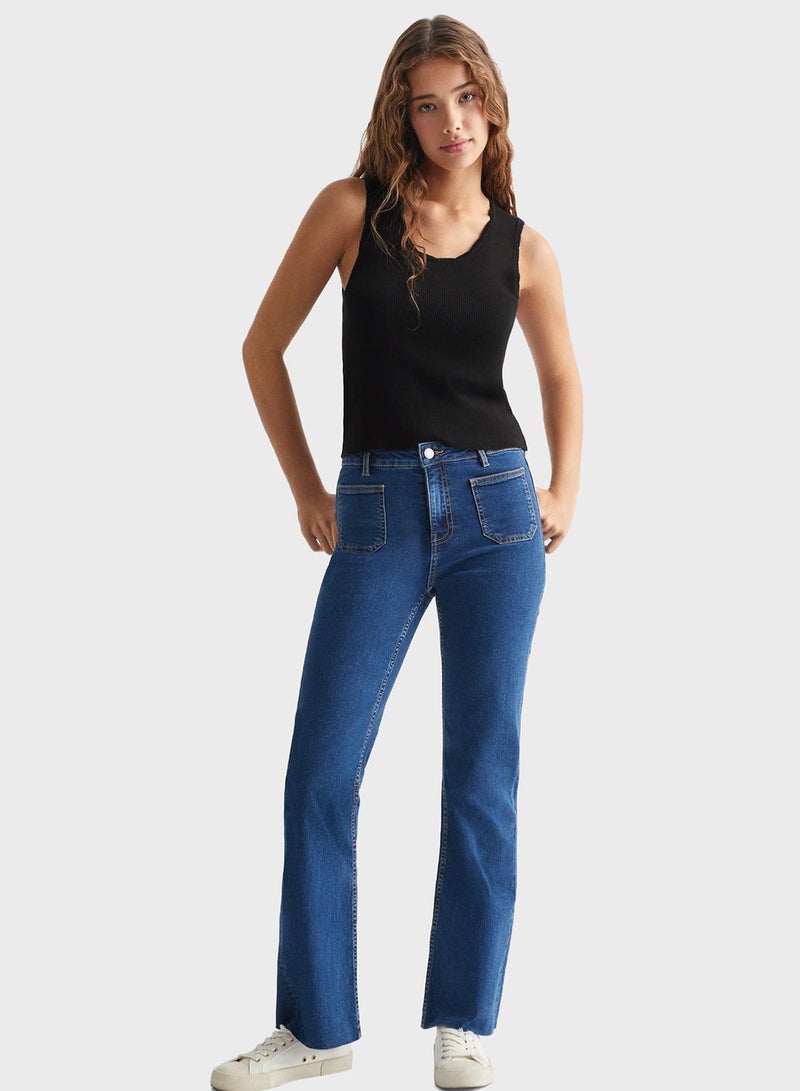 MANGO Youth Essential Strap Top  - Image 4
