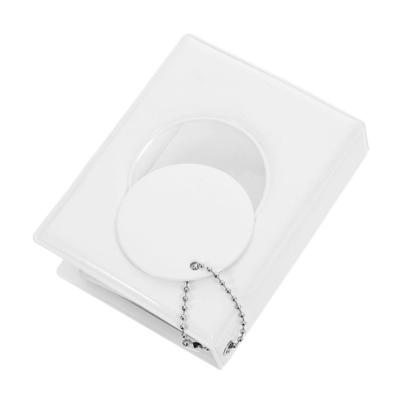 MAGICLULU Mini Round Card Holder Hollow Collector Album for Photos Postcards Souvenirs - Image 2