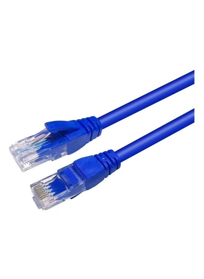 Cat6 RJ45 Ethernet Network cable 1MTR blue - Image 2