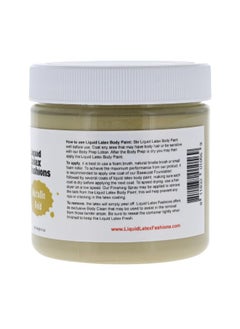 Liquid Latex Fashions Gold Liquid Latex 4Oz  - Image 3