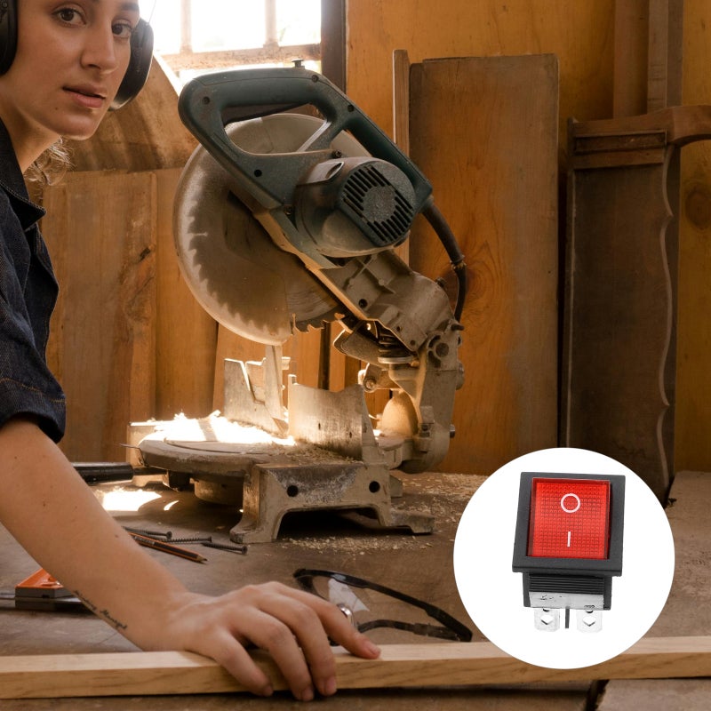 High Toggle Switch 6 Pin Rocker Switch Light Indicator Marine Toggle Switch For Boat And Industrial Equipment - Image 1
