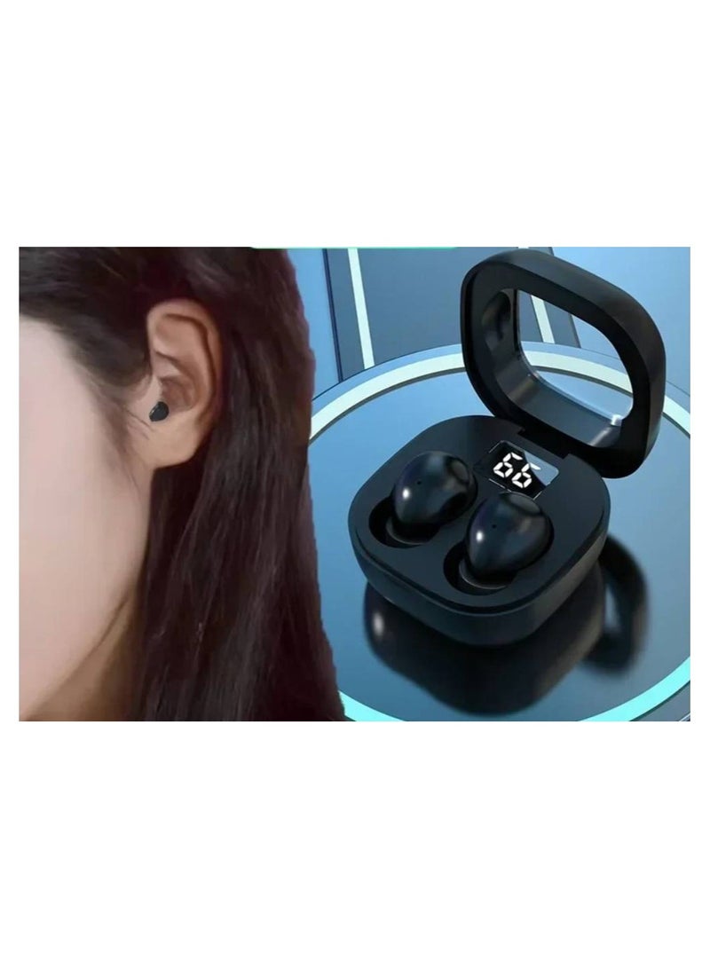 Mini Invisible Bluetooth Earphones TWS Wireless Gaming Headphones Noise Canceling Music Sports Earbuds Ultra Small