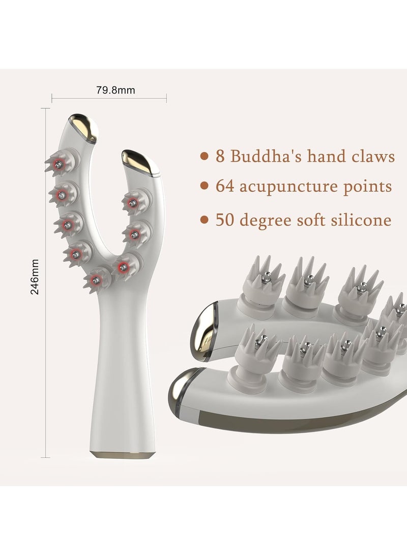 general Electric Scalp Massager, Handheld Head Massage Comb - with 64 massage nodes to promote hair growth and relieve stress - Image 3