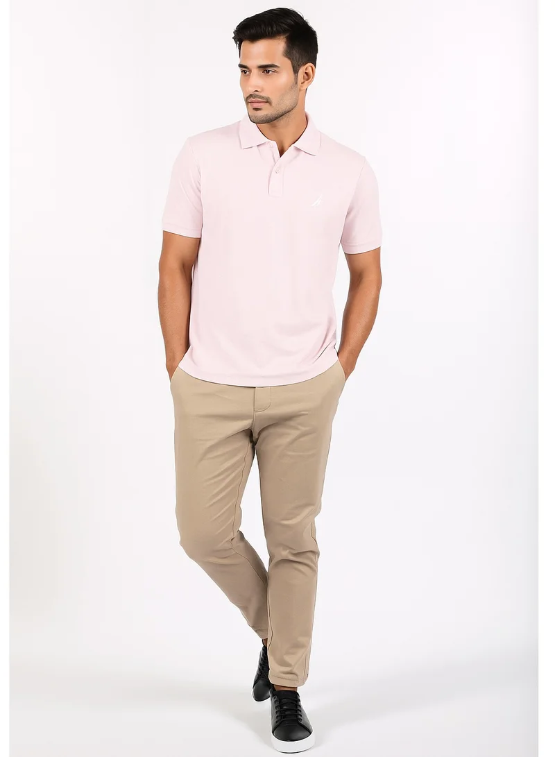 NAUTICA Basic Premium Cotton Logo Polo Shirt