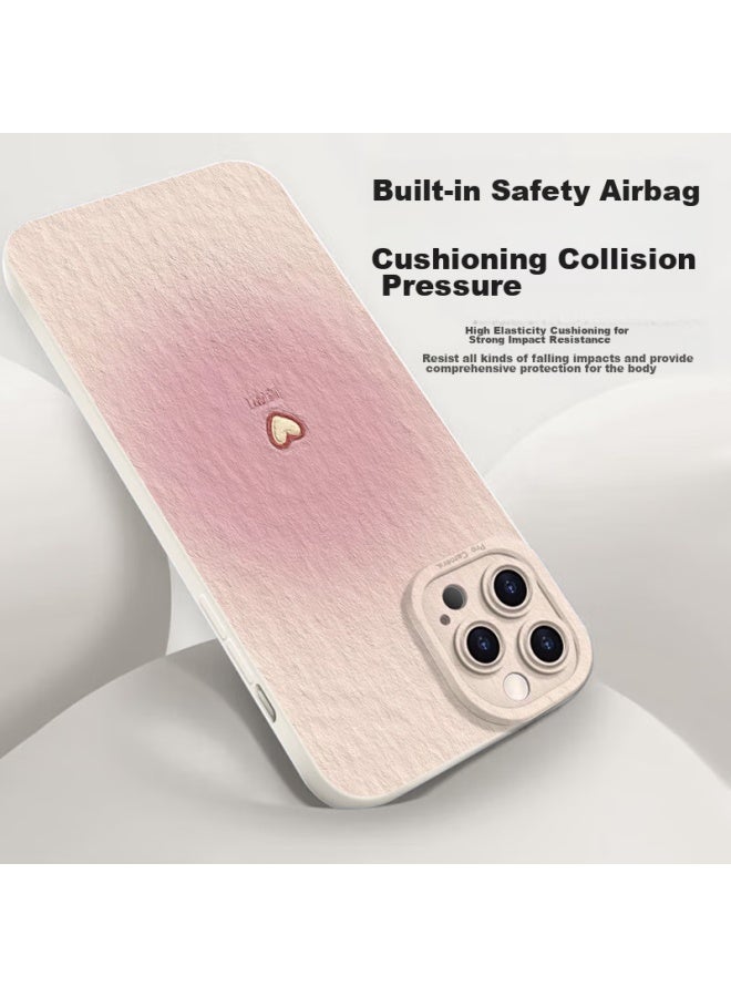 Inkaida Yingkaida Iphone 11 Case, Full Protection Shockproof Cover For Men And Women, Creative Heart Pattern Pink Protective Case For Apple Iphone 11 - Image 5