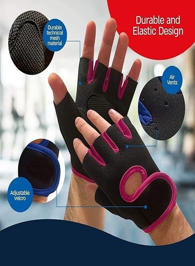 DREWIT STAR Foam Weight Lifting Gloves for Gym Workout,Crossfit,Weightlifting,Fitness⨯ Training-The Best for Men&Women,Free Size - Multicolour - Image 2