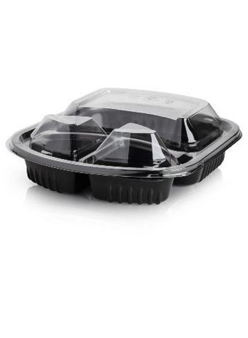 20 PCS 3 Compartment Containers With Lid - Image 1