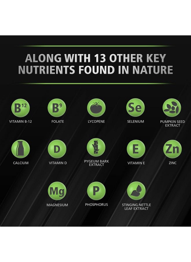 Plus Prostate Supplement With Beta Sitosterol & Saw Palmetto Reduce Frequent Urination Concerns & Support Your Prostate Health 60 Caplets