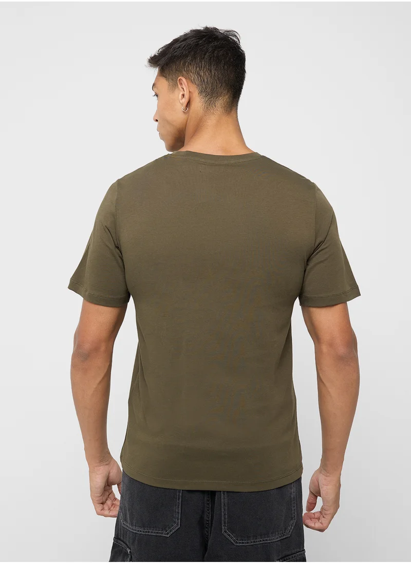 JACK & JONES Graphic Crew Neck T-Shirt