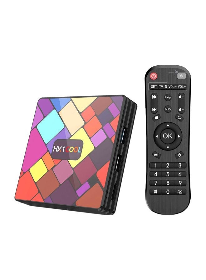 NIBEMINENT Android TV Set Top Box With Remote Control HK1 Multicolour  - Image 1