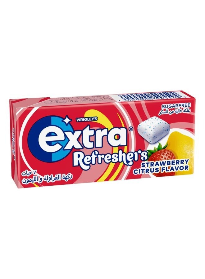 Strawberry Citrus Refreshers Sugarfree Chewing Gum