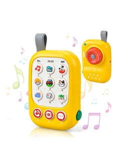 Y&D Toy Phone, Smartphone Toys for Baby, Remote Control Baby Phone with Music, Learning Toy, Mobile Birthday Gifts Boys and Girls, Holiday Stuffers Present  - Image 1
