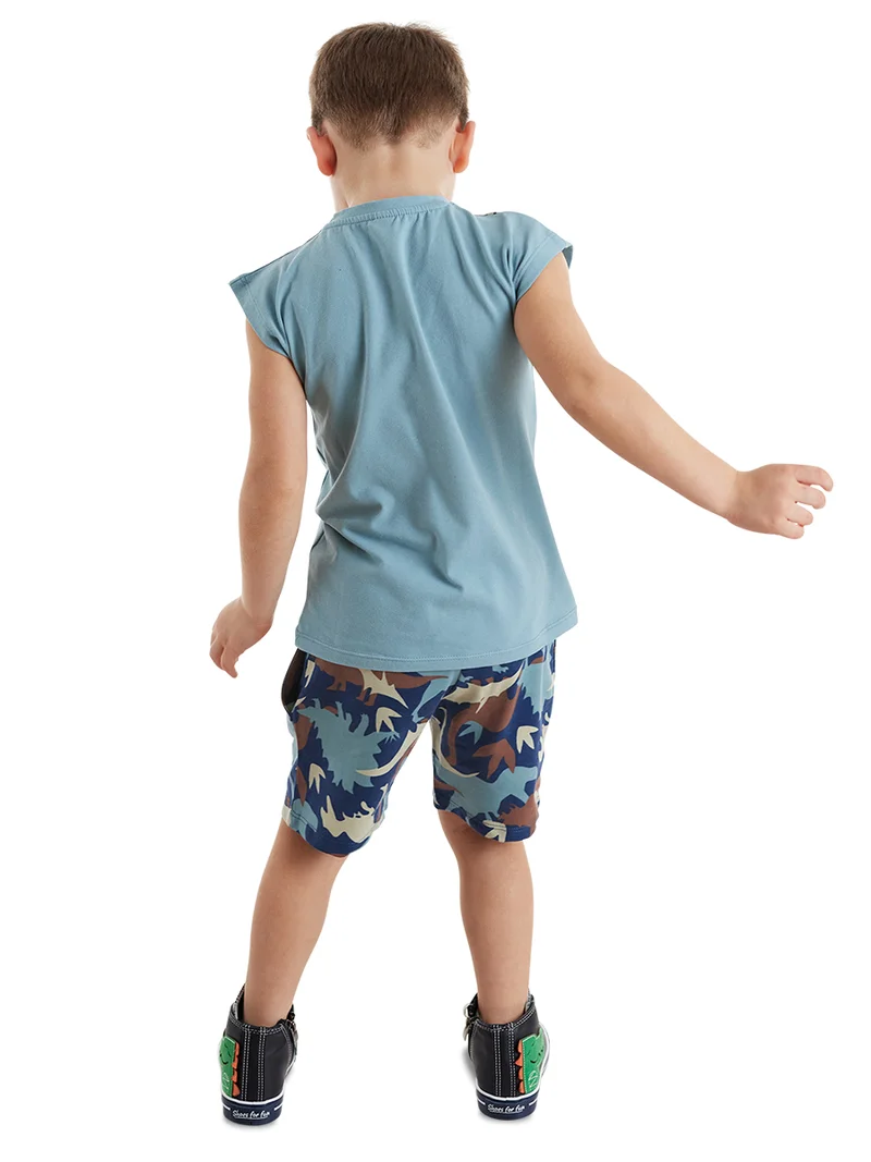 Denokids Titan Summer Boy T-shirt&Shorts Set