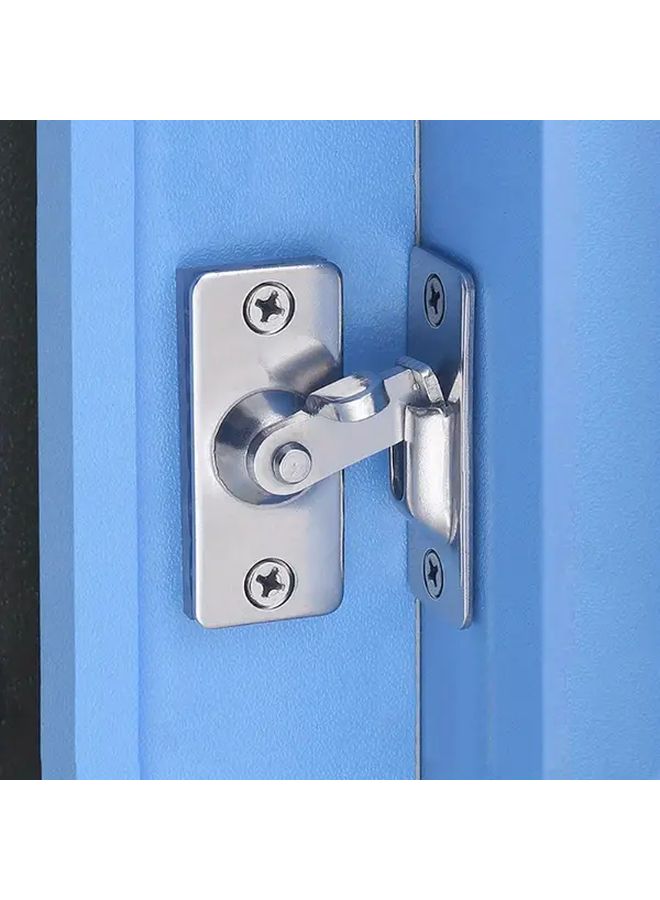 Stainless Steel Heavy Duty Latch Lock 180 Degree Swivel Anti Theft Easy Install For Doors Pet Cages - Image 2