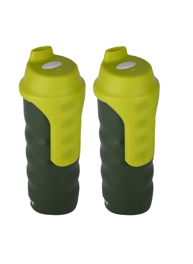 PROBOTT PROBOTT Thermosteel Spring Shaker for Protein Shake Gym 500ml - PB 500-30 (Pack of 2) (Green)  - Image 1