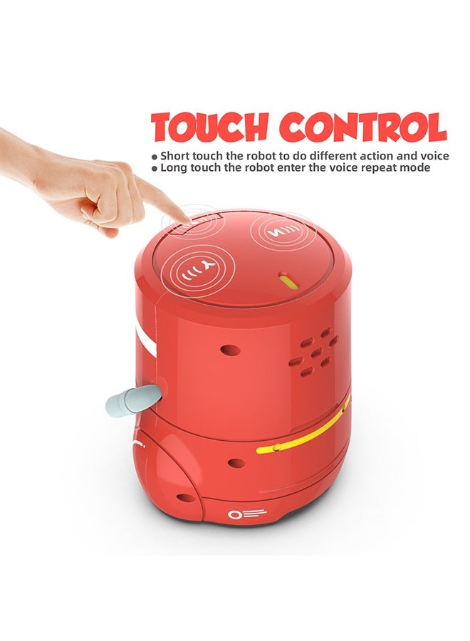 YelaJoy New Early Educational Kids Smart Toy Interactive Intelligence Mini Rc Robot Touch Induction with Voice Control - Image 3