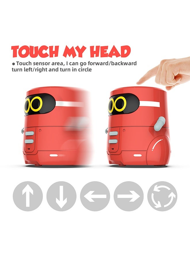 YelaJoy New Early Educational Kids Smart Toy Interactive Intelligence Mini Rc Robot Touch Induction with Voice Control - Image 4