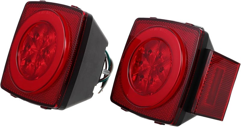 Globally popular elegant design ABOOFAN 2pcs Led Trailer Lights for Truck and Trailer Red Tail Light Assembly Automotive Tail Kit Room to room portable All-scene tailored quality Gulf climate tested upgraded quality Treated anti-rust metal Secure equipped warehouse Repeated use resistant selected material Trendy economical quality Coast & inland available All-round applied quality Reliable local delivery service Shock rubber edge No overseas transit wait Upgraded quality Solid anti-deform Long lifespan Most item matching trendy design Narrow & wide space compatible Economical varied sizing picks Wear resistant Practical design alternatives Gulf mainstream practical design Simple multifunctional build Global mainstream design picks Easy hand assemble compatible - Image 1