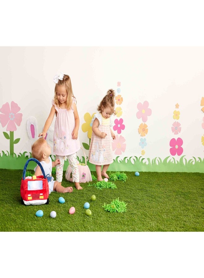 Mud Pie Kids Fire Truck Easter Basket - Image 3