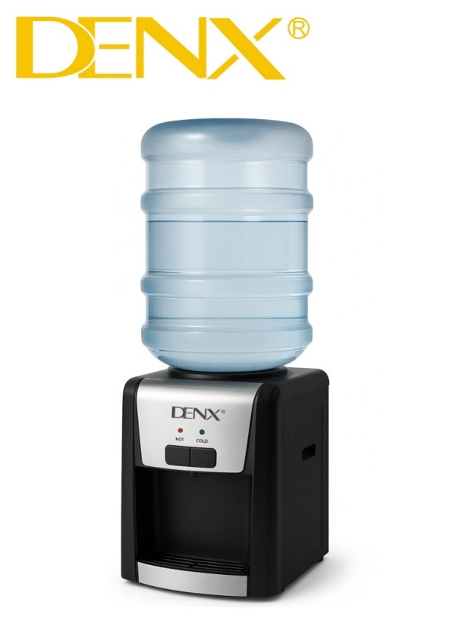 DENX DX3404 Water Dispenser – Compact Hot & Cold Electronic Cooling | 15°C Cooling & 95°C Heating | Top Loading, Food-Grade Silicone Tubes, Ideal for Home, Office & Bedrooms - Image 1