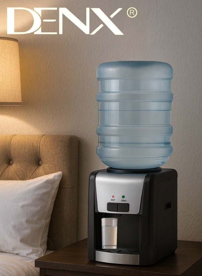 DENX DX3404 Water Dispenser – Compact Hot & Cold Electronic Cooling | 15°C Cooling & 95°C Heating | Top Loading, Food-Grade Silicone Tubes, Ideal for Home, Office & Bedrooms - Image 4
