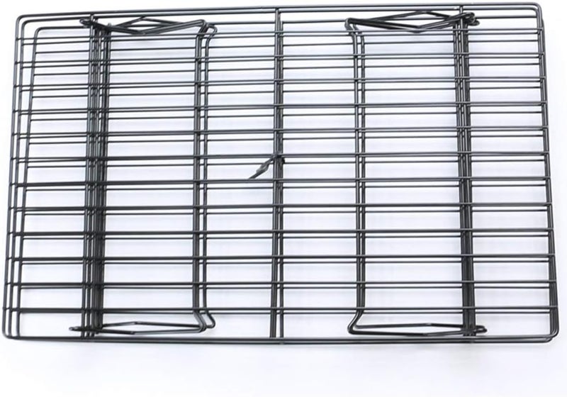 Kingrol 2 Pack 3-Tier Stackable Cooling Rack, Non-stick Wire Cake Rack for Pies, Cookies, Pastries - Image 4