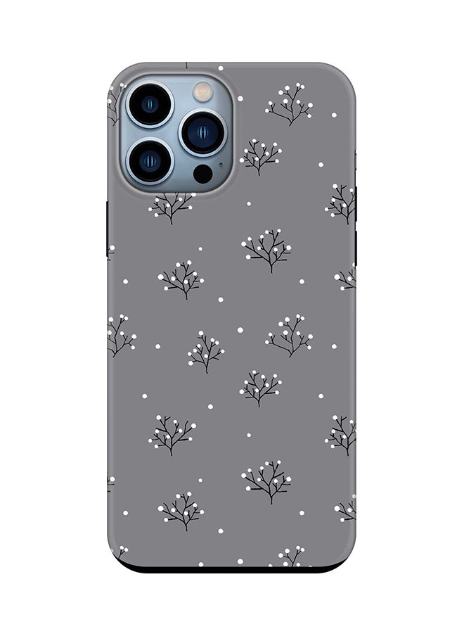 Stylizedd - Tough Pro Series Case for Apple iPhone 14 Pro Max Dual Layer hybrid PC & TPU Customized Mobile Cover Shield with inner TPU protection Matte Finish - Winter Splinter - Image 1