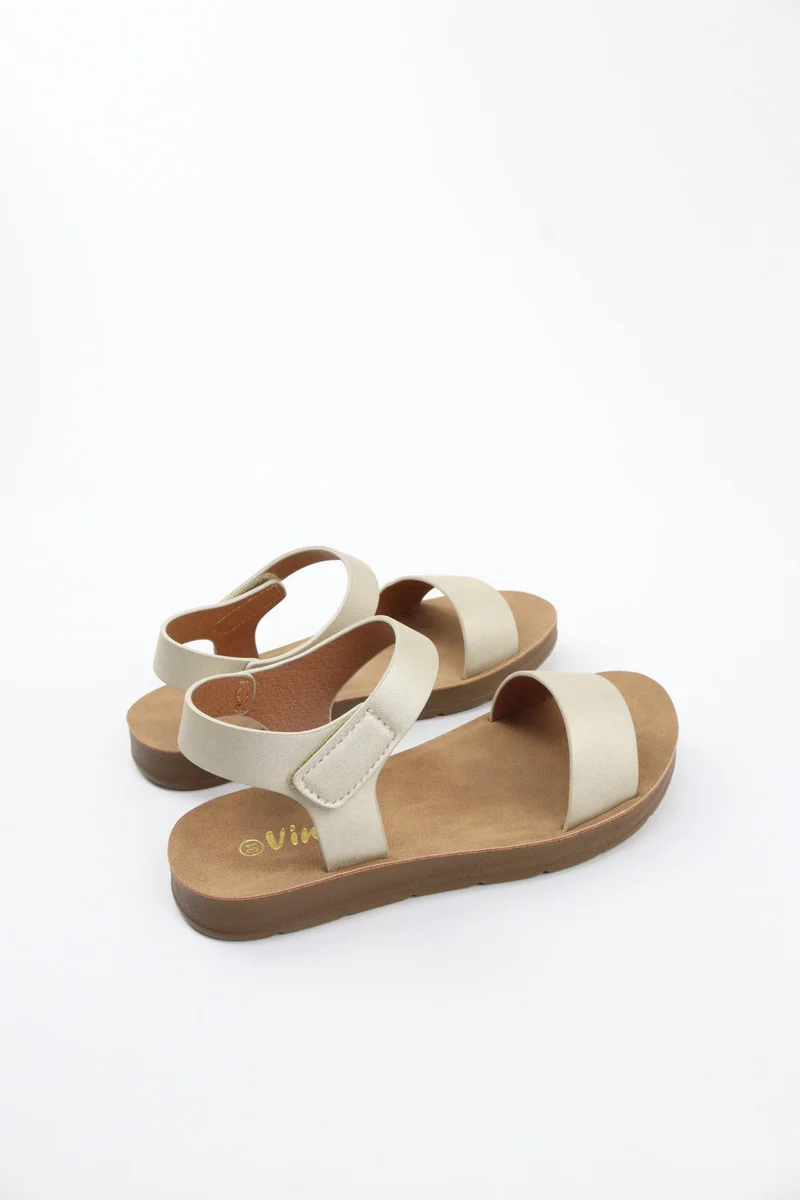Viny GOLD Viny Girls' Comfort Ankle Strap Sandals for Women | Best Price UAE