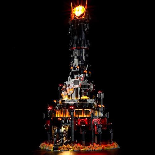YEABRICKS LED Light for 10333 Icons The Lord of The Rings Baraddr Building Blocks Model Building Set NOT Included - Image 5