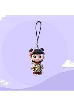 WAIKIL ''Nezha 2'' Acrylic Mobile Phone Decoration Pendant Movie Peripheral Keychain - Ao Bing  - Image 3
