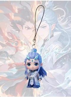 WAIKIL ''Nezha 2'' Acrylic Mobile Phone Decoration Pendant Movie Peripheral Keychain - Ao Bing  - Image 1