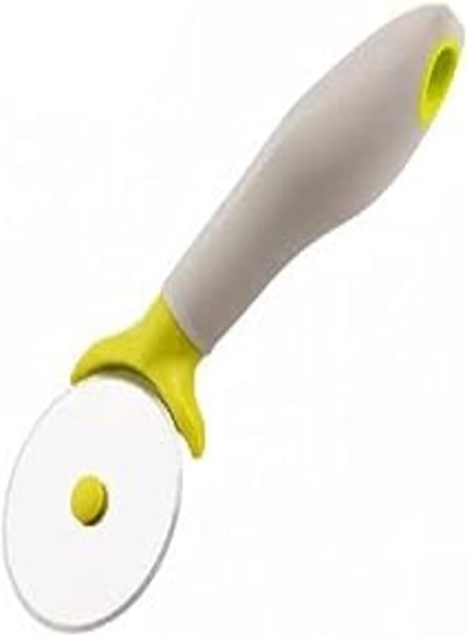 Stainless Steel Pizza Cutter with Silicon Handle, 20 x 7 cm