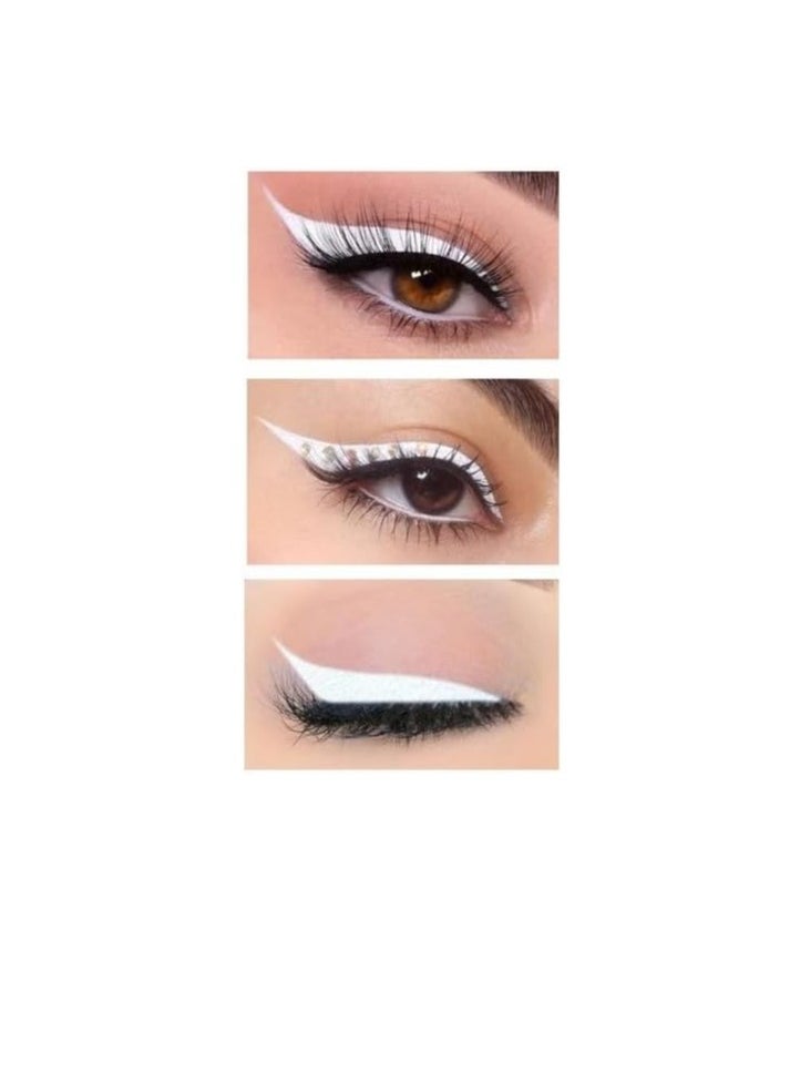 Me Now MeNow Eyeliner Pencil long lasting & Waterproof - White  - Image 3