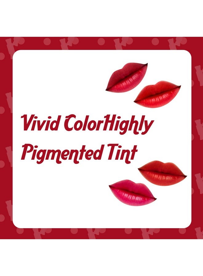 THESAEM THE SAEM Saemmul Water Candy Tint #1 Cherry - High Pigment Long Lasting Lip Stain Juicy Fruity Vivid Colors - Transfer Proof, Weightless & Smudge Proof, 0.3 fl.oz. - Image 5